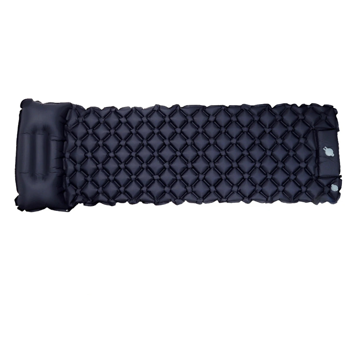 Automatic inflating mattress for outdoor camping tents, sleeping pad, foot-activated convenient inflatable pad, single or double