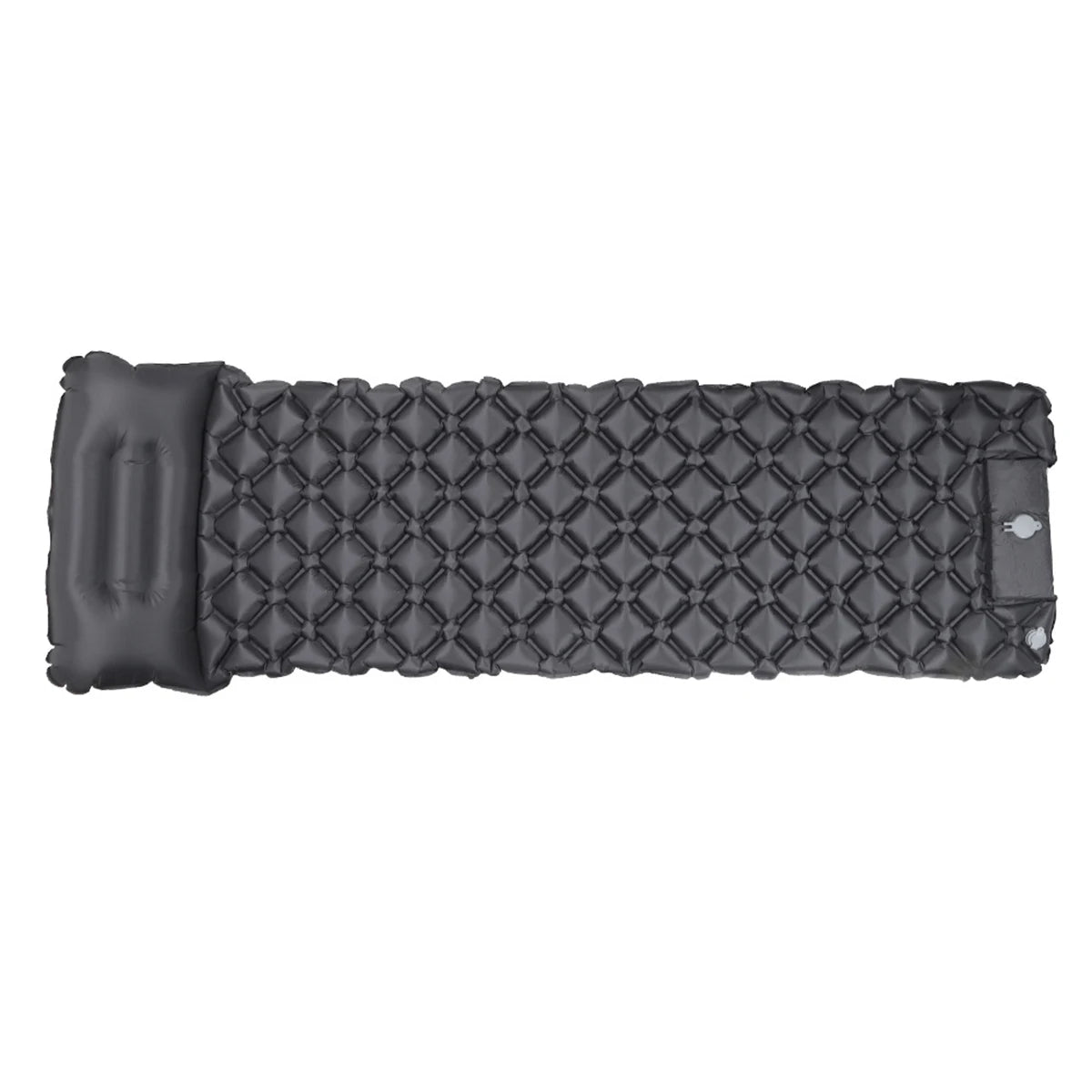 Automatic inflating mattress for outdoor camping tents, sleeping pad, foot-activated convenient inflatable pad, single or double