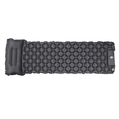 Automatic inflating mattress for outdoor camping tents, sleeping pad, foot-activated convenient inflatable pad, single or double