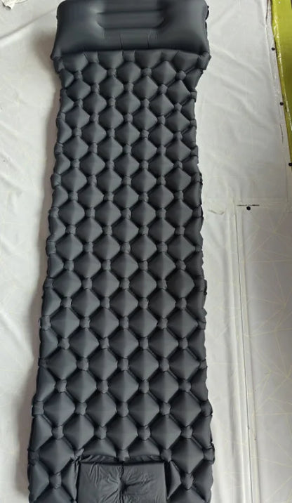 Inflatable Camping Mats Air Mattress With Pillow Outdoor Tourist Sleeping Pad Self-Inflating Mattress For Hiking Climbing