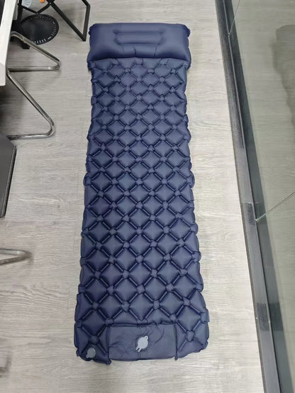 Inflatable Camping Mats Air Mattress With Pillow Outdoor Tourist Sleeping Pad Self-Inflating Mattress For Hiking Climbing