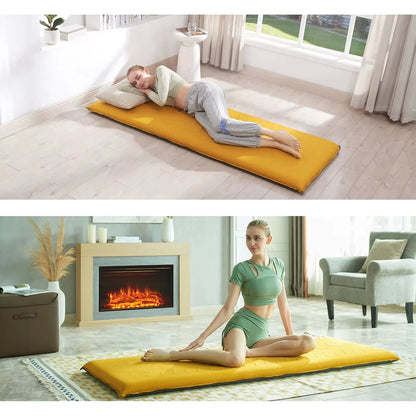 AIRLAX Inflatable Sleeping Mat, Self-Inflatable Camping Mattress, with Its Own Air Pump, Suitable for Camping and Picnics