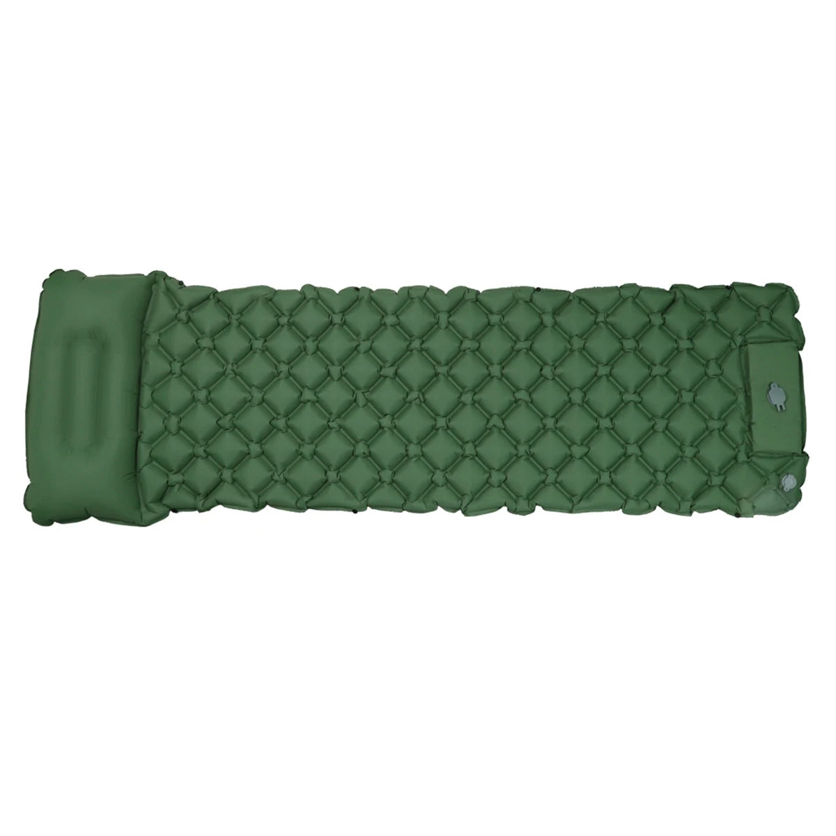 Automatic inflating mattress for outdoor camping tents, sleeping pad, foot-activated convenient inflatable pad, single or double