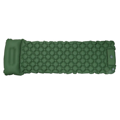 Automatic inflating mattress for outdoor camping tents, sleeping pad, foot-activated convenient inflatable pad, single or double