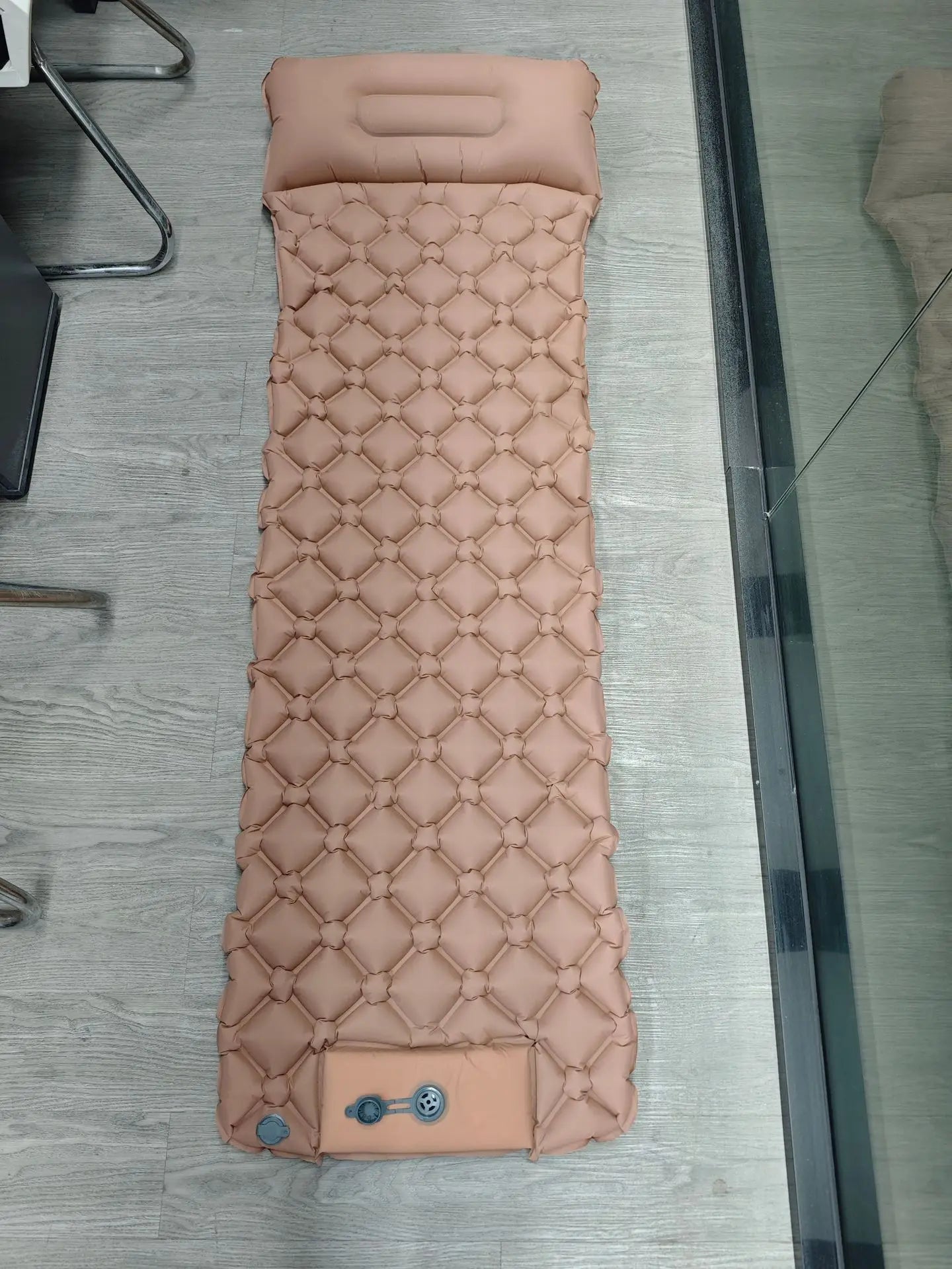 Inflatable Camping Mats Air Mattress With Pillow Outdoor Tourist Sleeping Pad Self-Inflating Mattress For Hiking Climbing