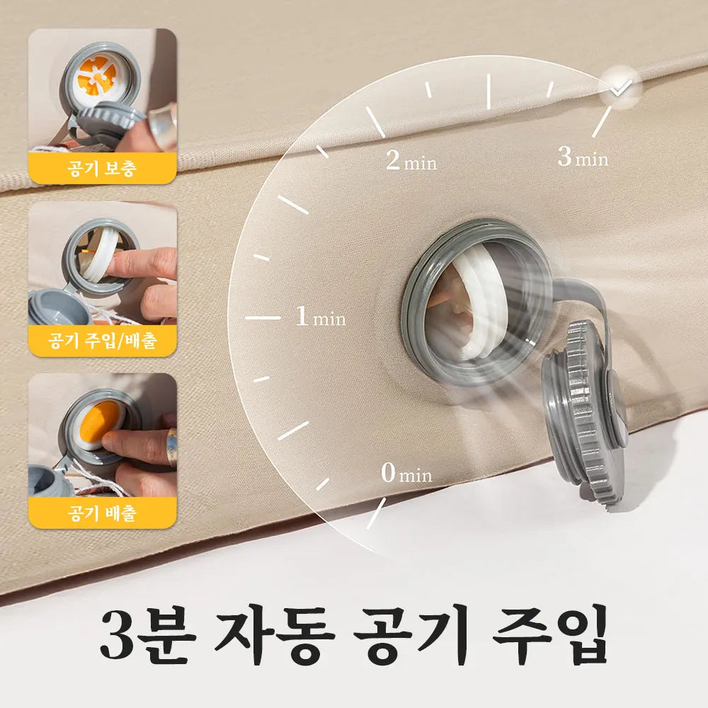 Naturehike Inflatable Mattress C10 Self-inflating Mattress 10cm Double Air Mattress Tourist Inflating Camping Mattress Pad