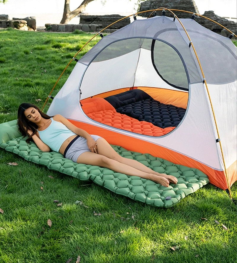 Inflatable Mattress Sleeping Pad Ultralight Camping Mat  Air Mattress Camp mat for Hiking Tent Travel Backpacker