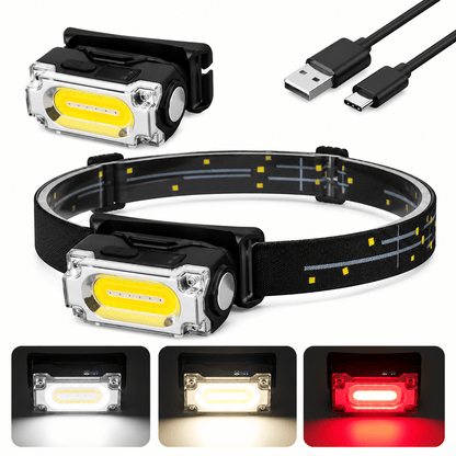 Lampe frontale magnétique UltraBeam Nomadia™ - NOMADIA