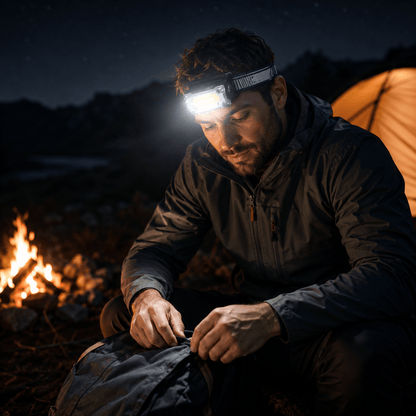 Lampe frontale magnétique UltraBeam Nomadia™ - NOMADIA