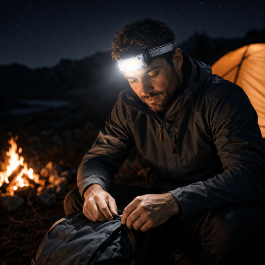 Lampe frontale magnétique UltraBeam Nomadia™ - NOMADIA