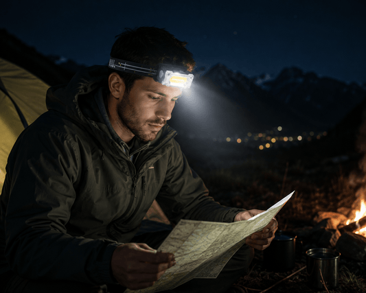 Lampe frontale magnétique UltraBeam Nomadia™ - NOMADIA