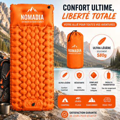 Nomadia™ - Matelas gonflable camping